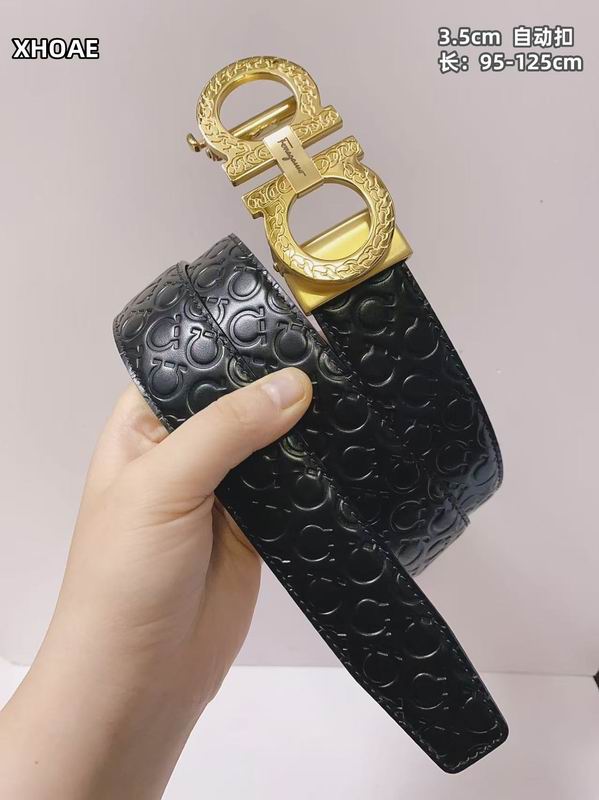 Ferragamo belt 35mmX95-125cm 8L209